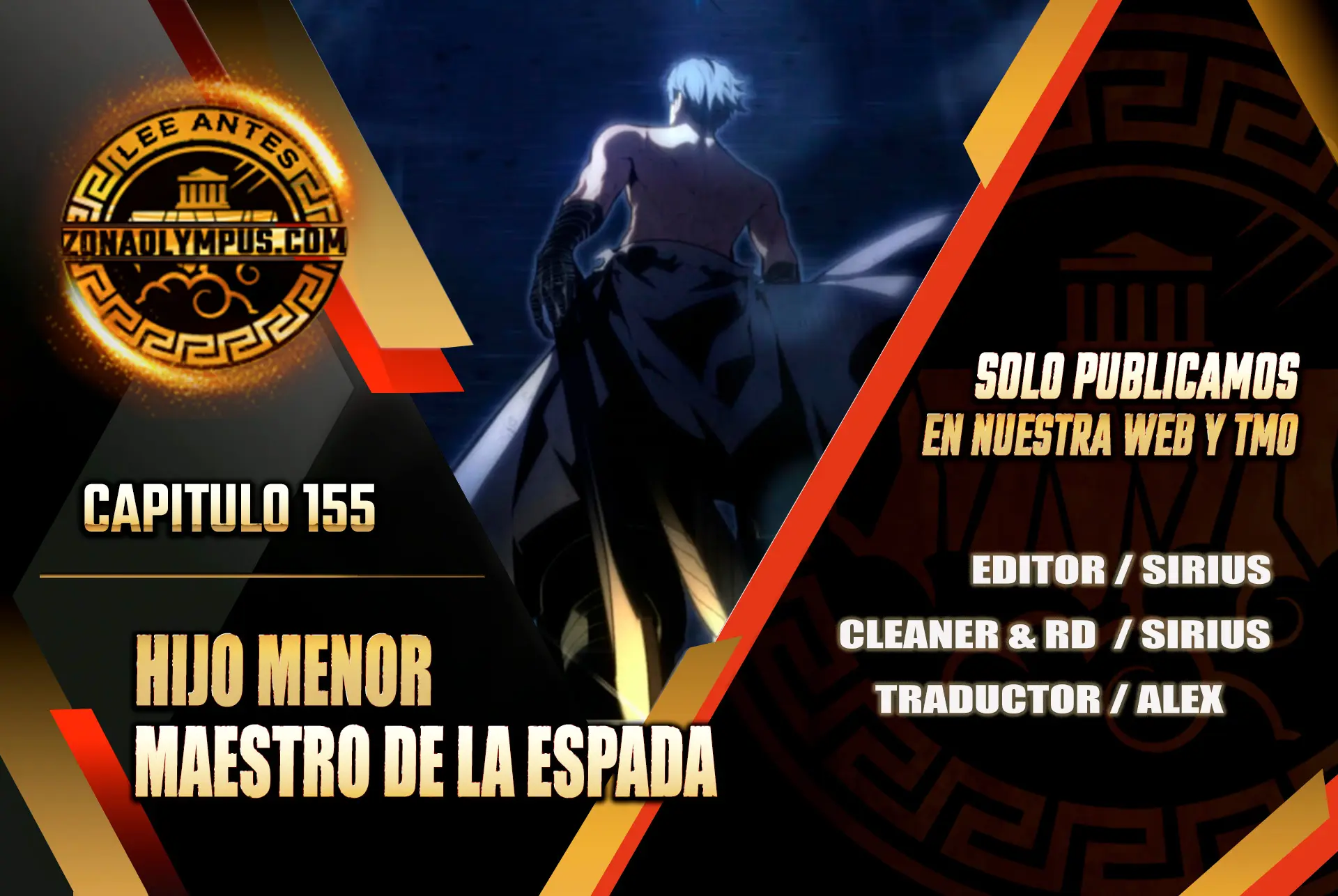 El hijo menor del maestro de la espada capítulo 155 página 1