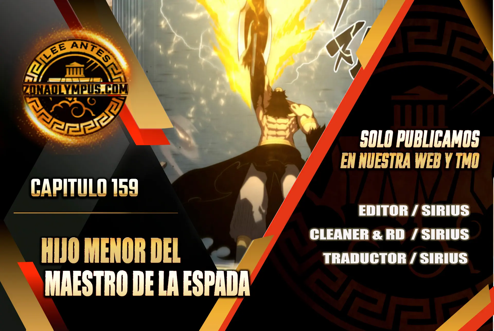 El hijo menor del maestro de la espada capítulo 159 página 1