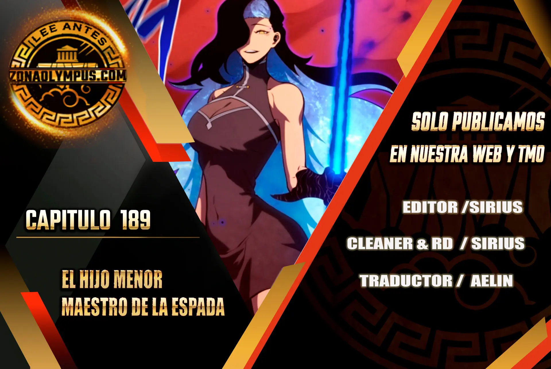 El hijo menor del maestro de la espada capítulo 189 página 1