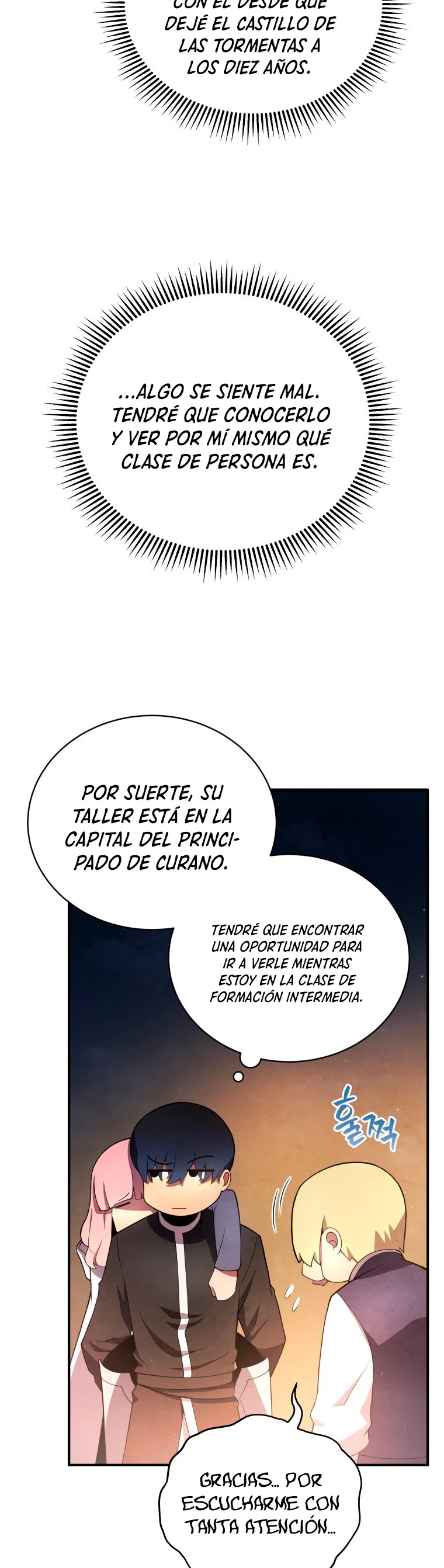 El hijo menor del maestro de la espada capítulo 19 página 10