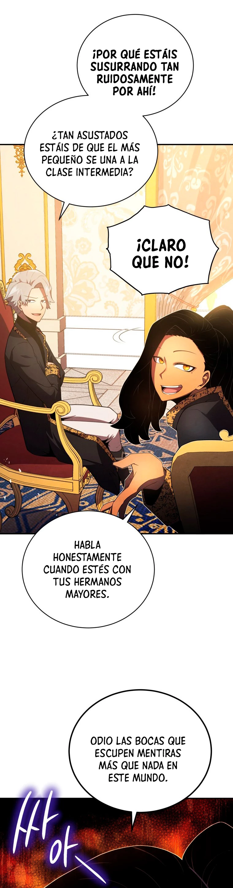 El hijo menor del maestro de la espada capítulo 19 página 34