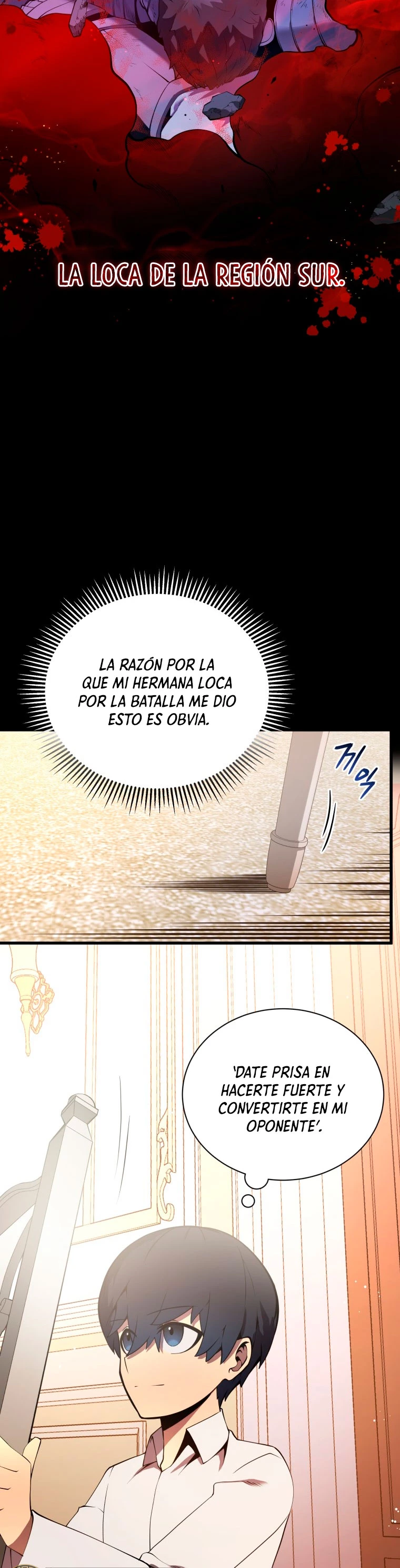 El hijo menor del maestro de la espada capítulo 4 página 42