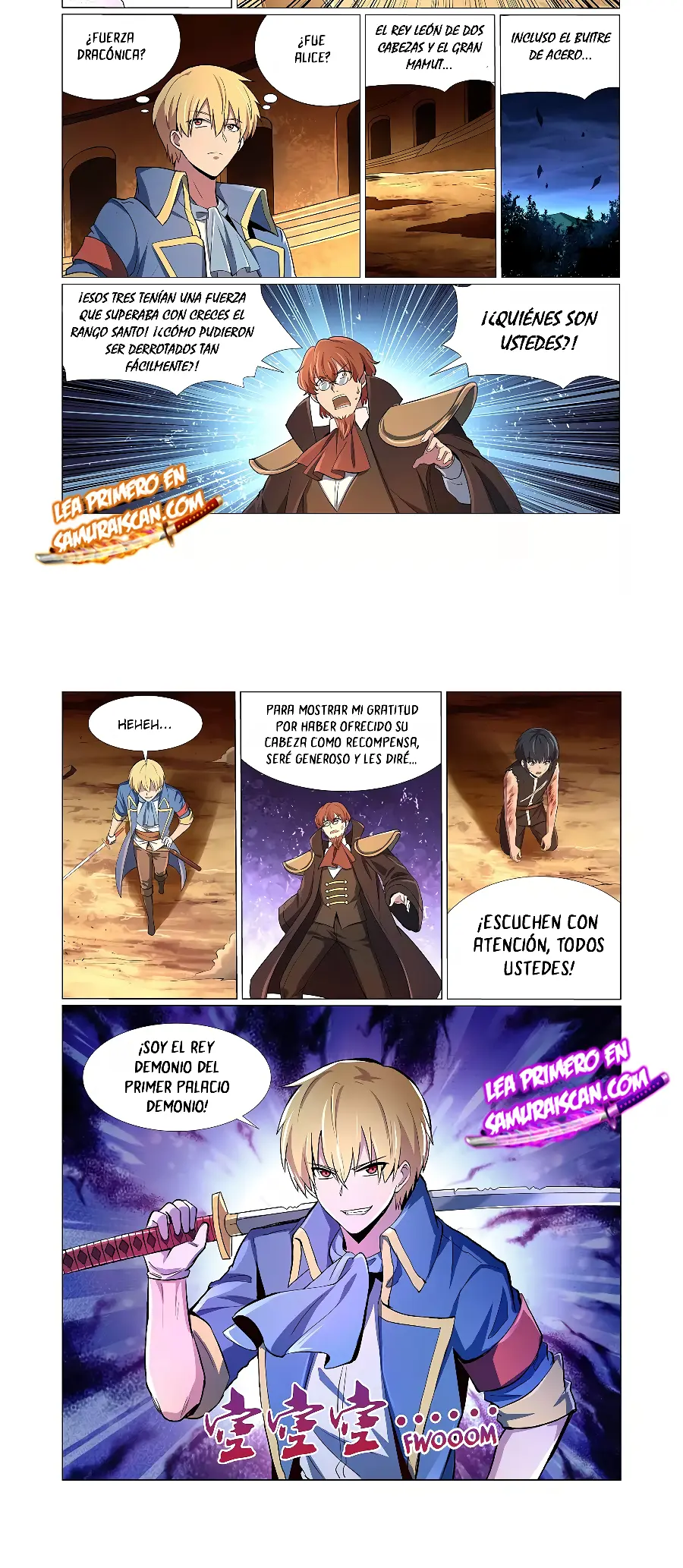 El Rey Demonio Desempleado capítulo 124 página 4