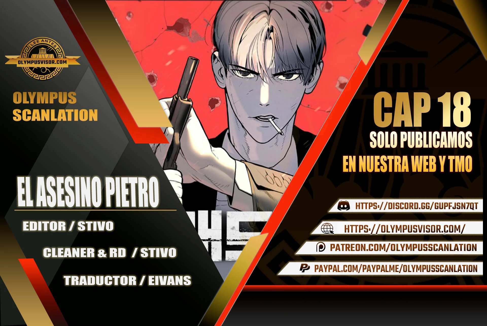Asesino Pietro capítulo 18 página 1