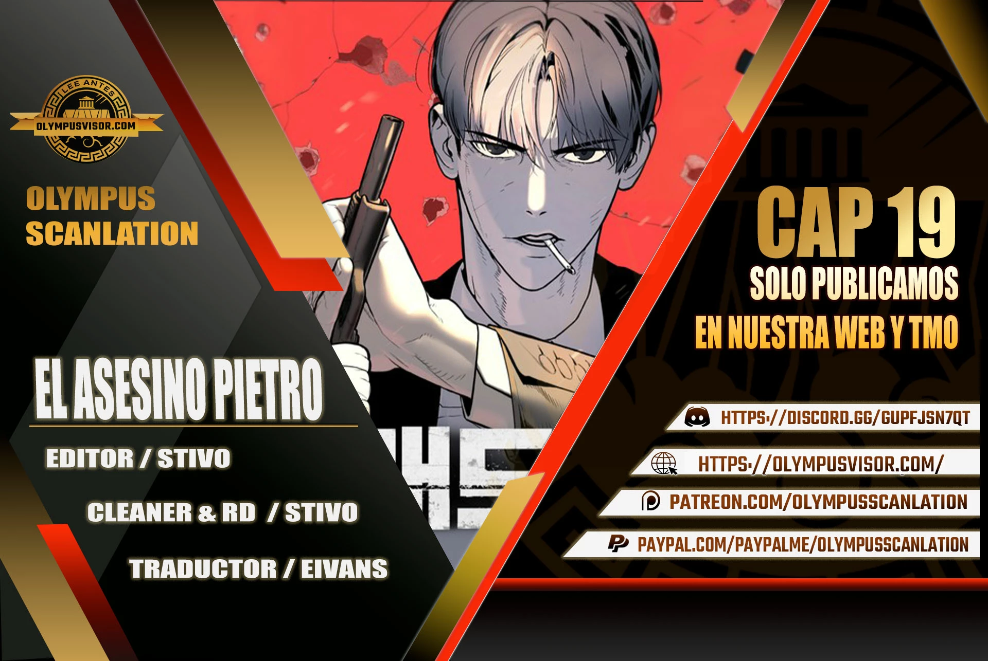 Asesino Pietro capítulo 19 página 1