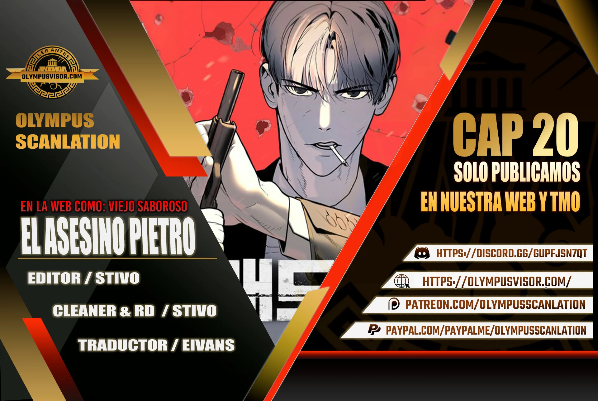Asesino Pietro capítulo 20 página 1