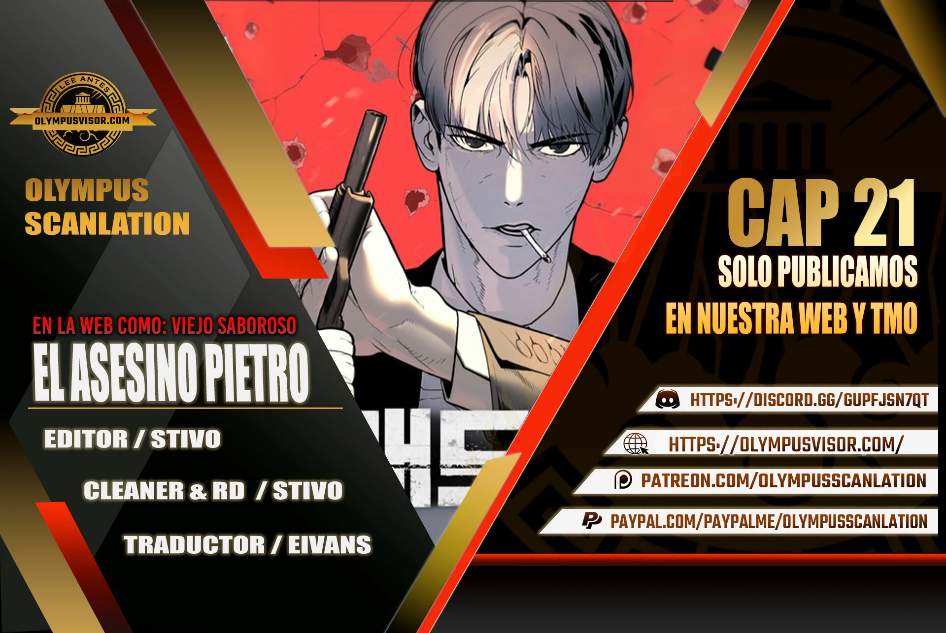 Asesino Pietro capítulo 21 página 1