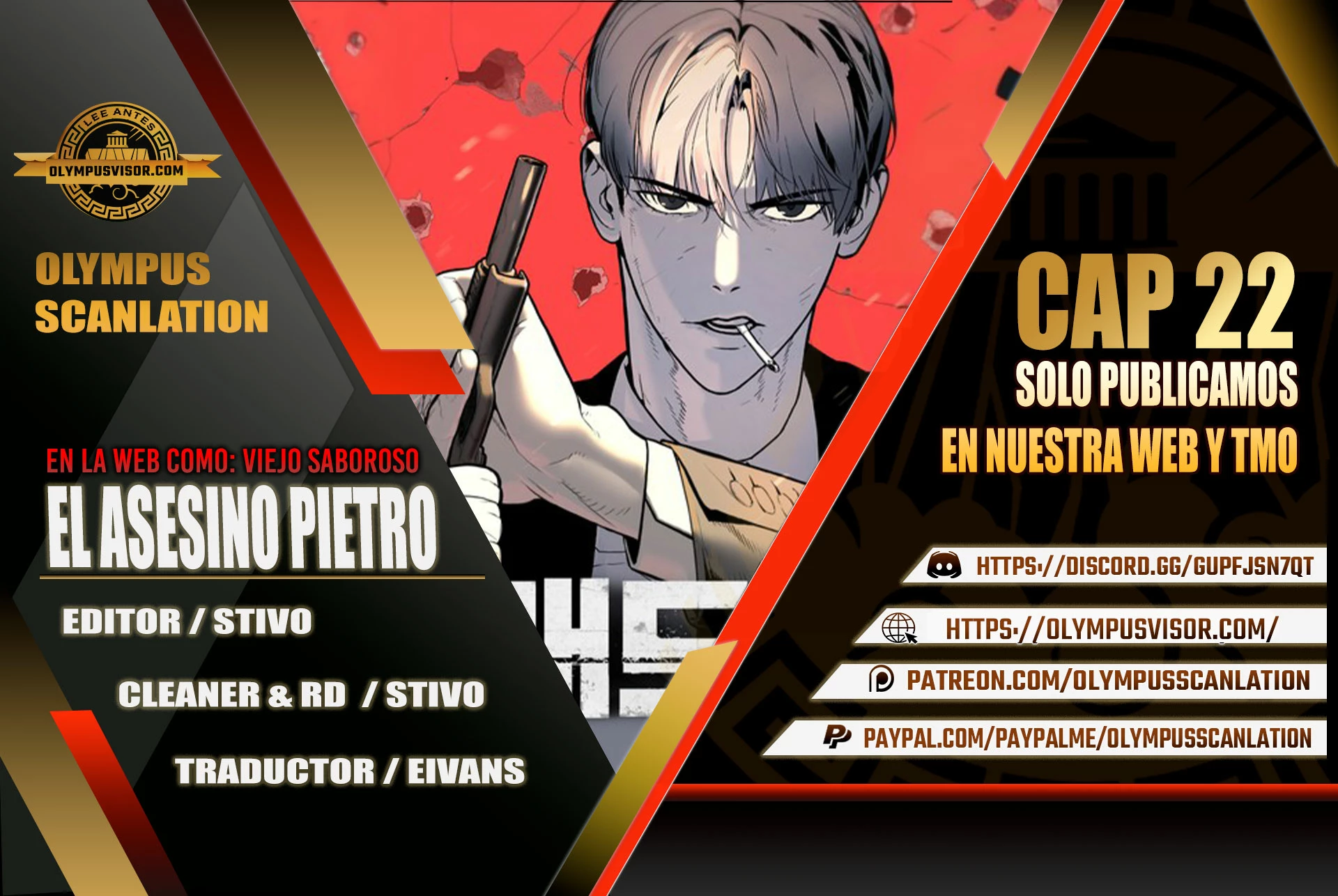 Asesino Pietro capítulo 22 página 1
