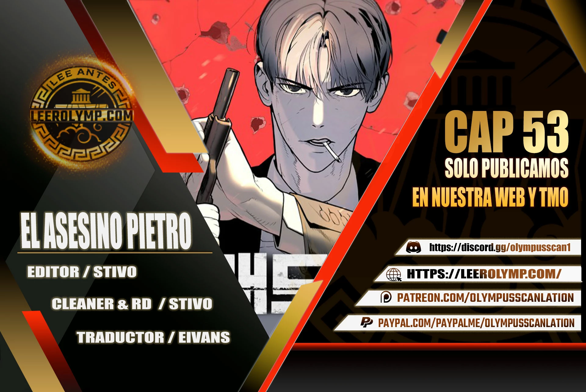Asesino Pietro capítulo 53 página 1