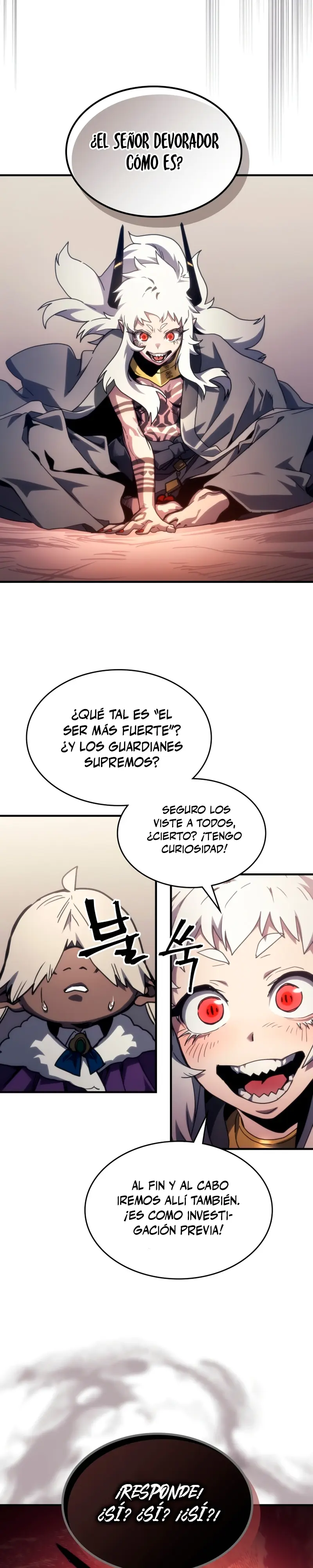 Actúe como un jefecito final, Sr. devorador capítulo 105 página 18