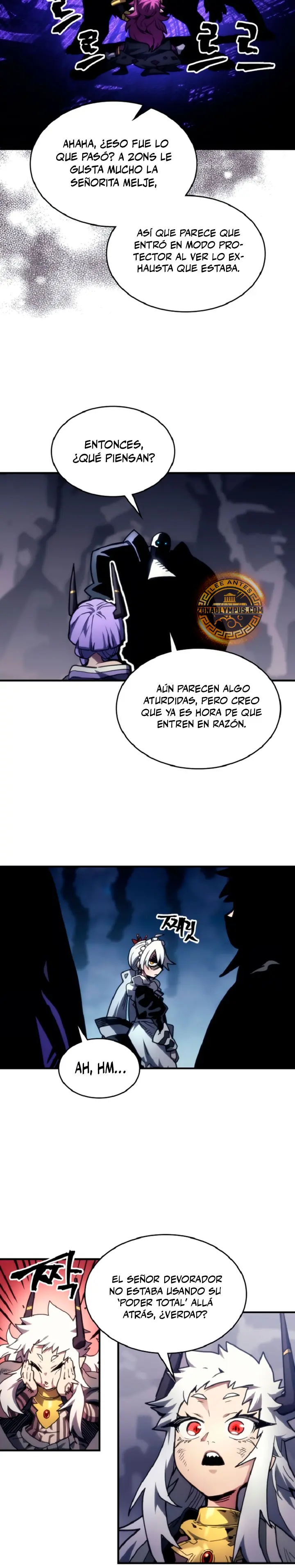 Actúe como un jefecito final, Sr. devorador capítulo 110 página 10