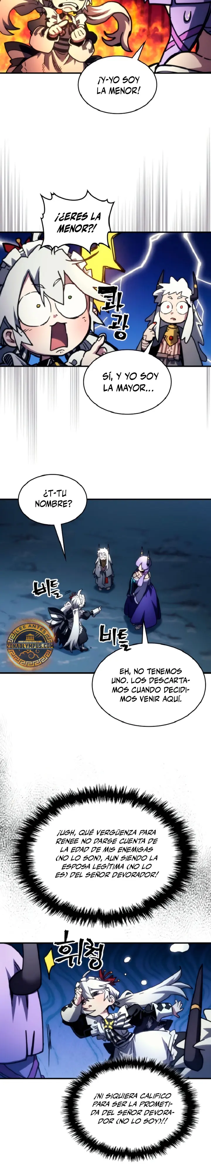Actúe como un jefecito final, Sr. devorador capítulo 110 página 21