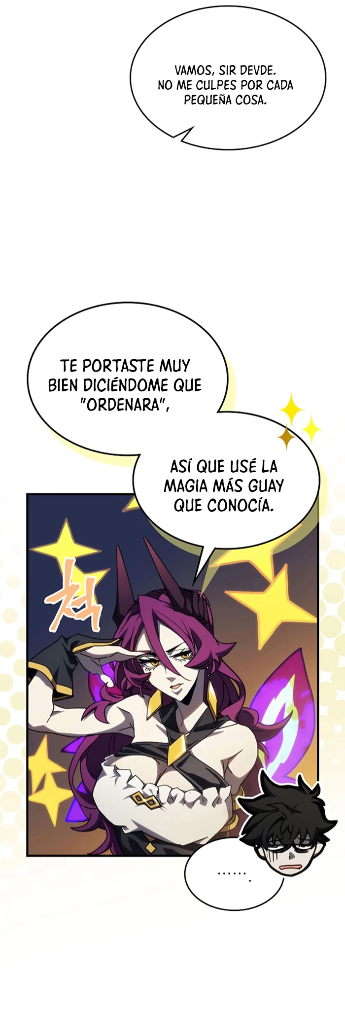 Actúe como un jefecito final, Sr. devorador capítulo 15 página 6