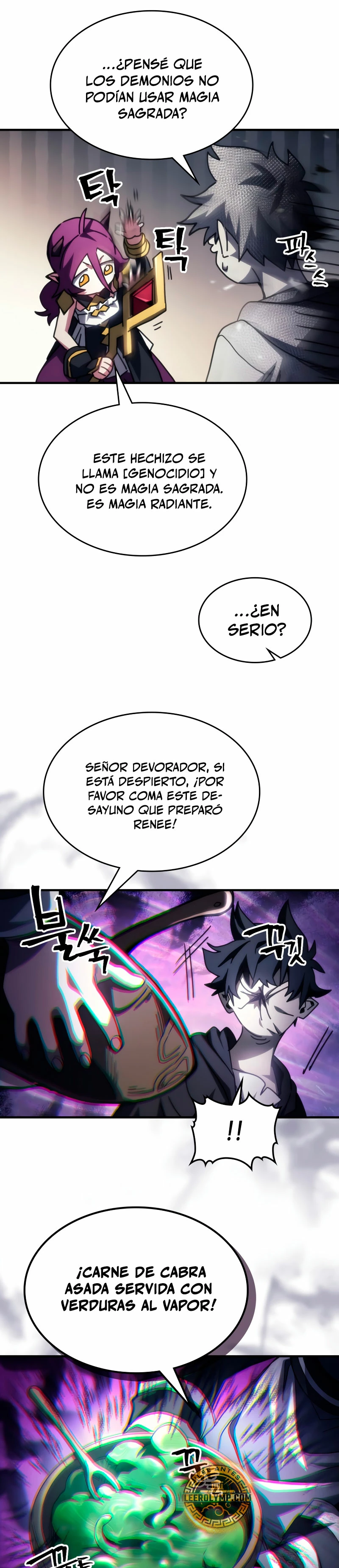 Actúe como un jefecito final, Sr. devorador capítulo 52 página 12