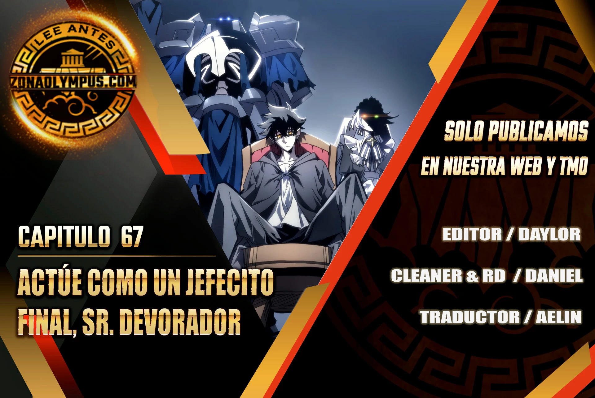 Actúe como un jefecito final, Sr. devorador capítulo 67 página 1