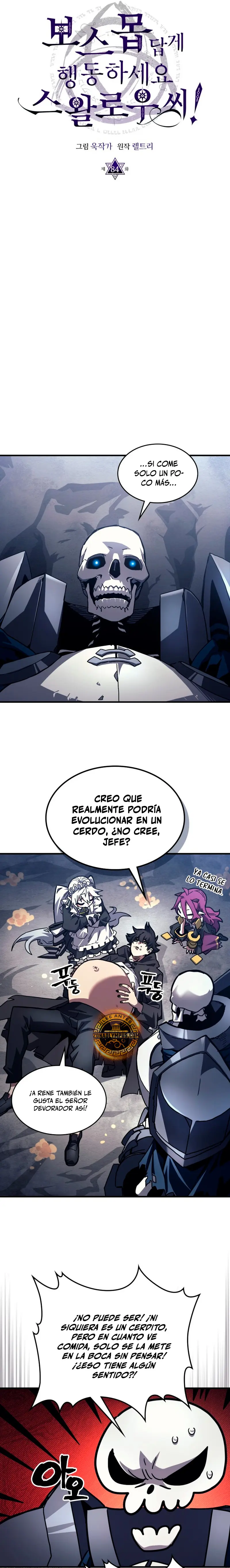 Actúe como un jefecito final, Sr. devorador capítulo 84 página 8