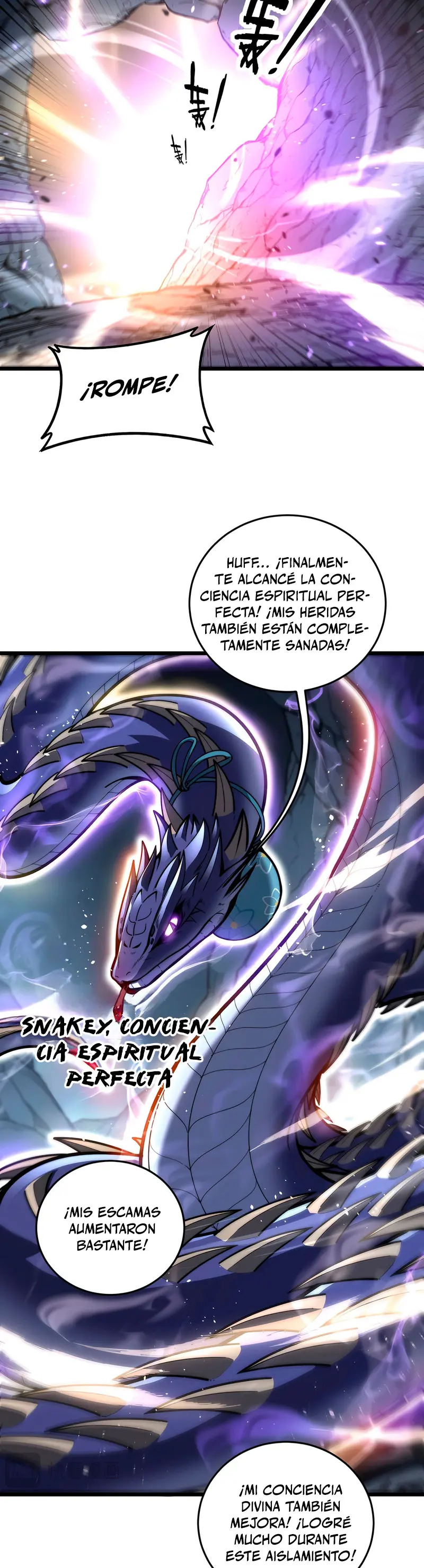 La evolución de la serpiente inmortal capítulo 49 página 5