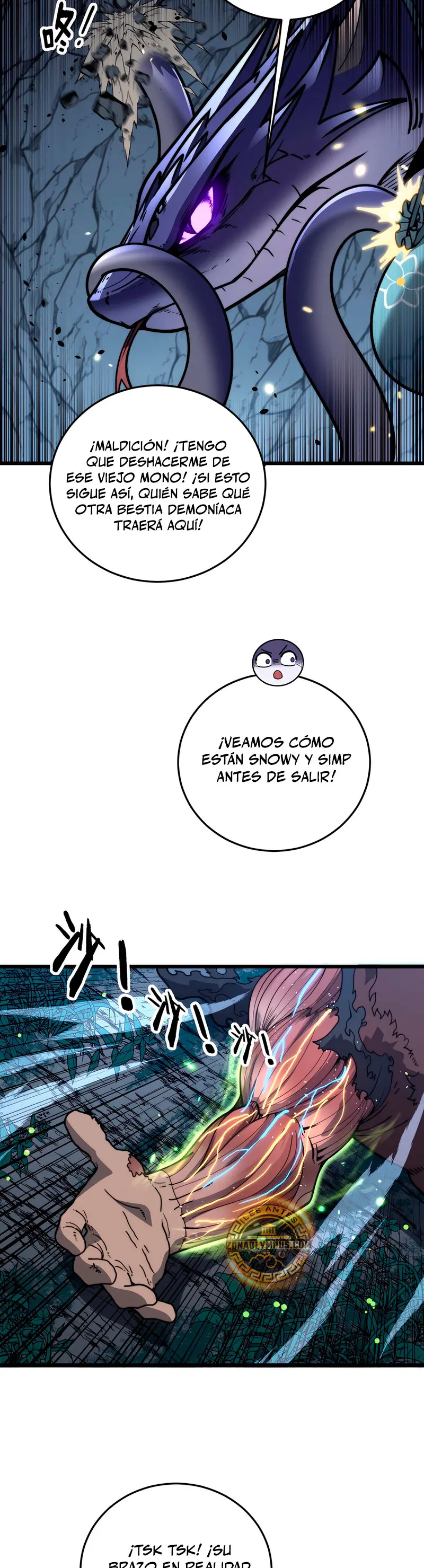 La evolución de la serpiente inmortal capítulo 49 página 9