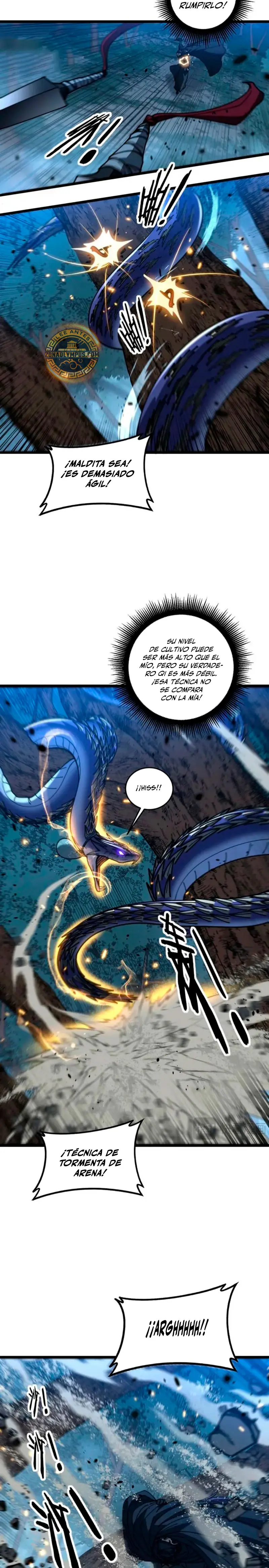 La evolución de la serpiente inmortal capítulo 58 página 4
