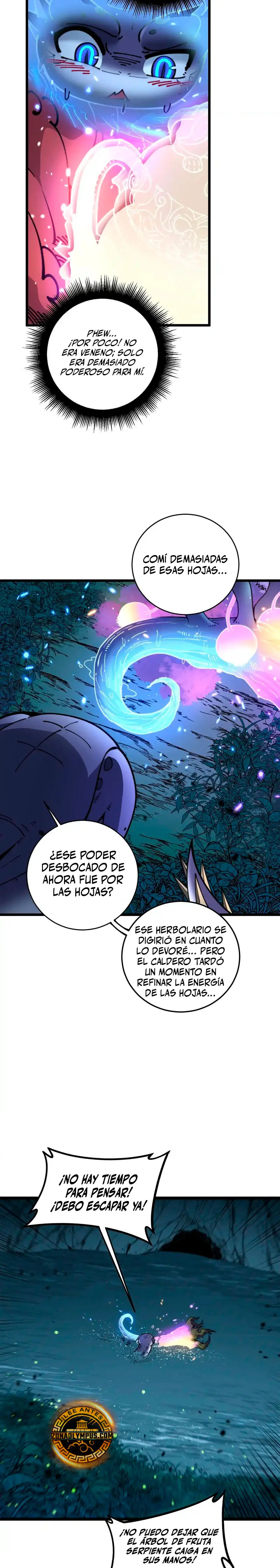 La evolución de la serpiente inmortal capítulo 8 página 5
