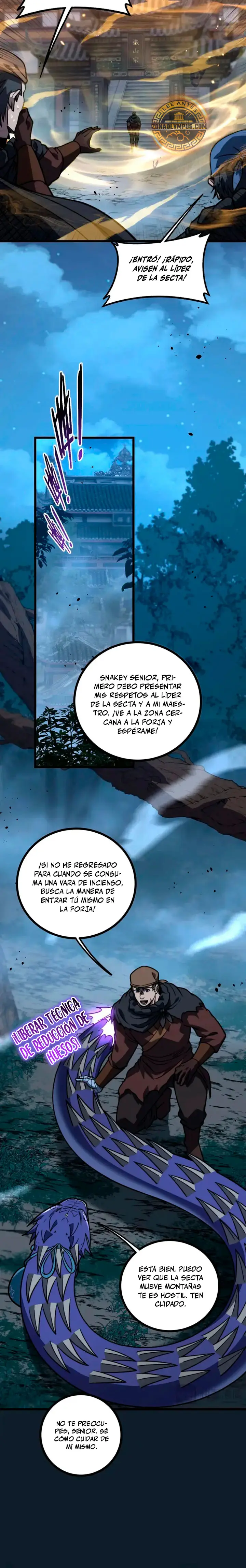 La evolución de la serpiente inmortal capítulo 96 página 7