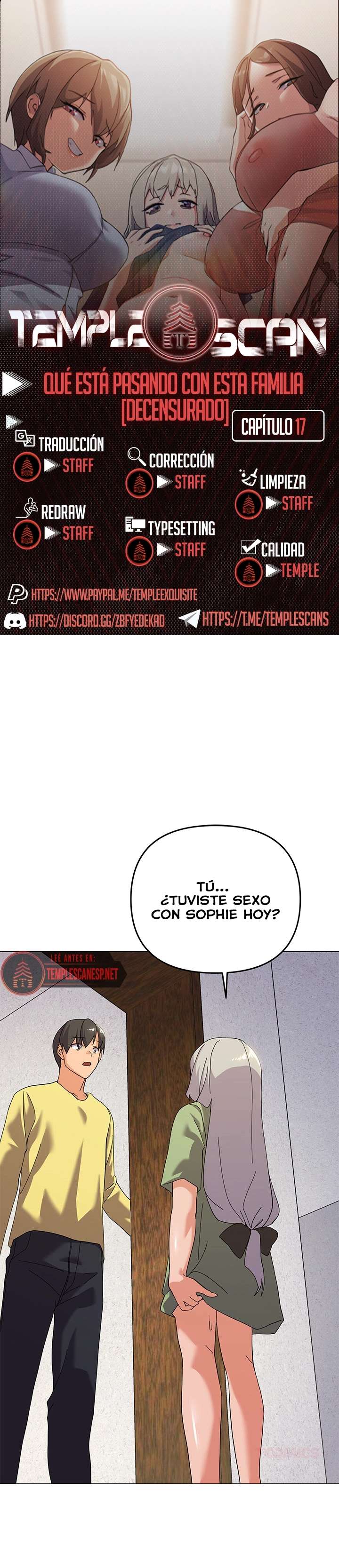 ¿Que le sucede a esta familia? [Sin censura] capítulo 17 página 1