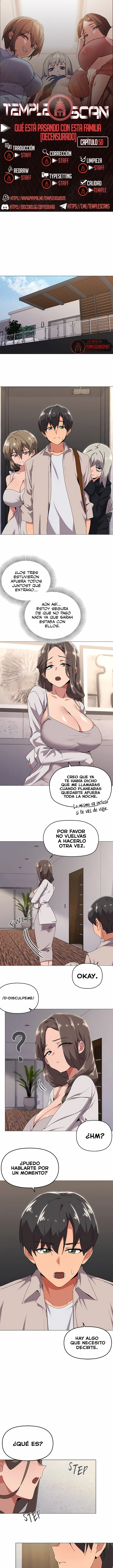 ¿Que le sucede a esta familia? [Sin censura] capítulo 50 página 1