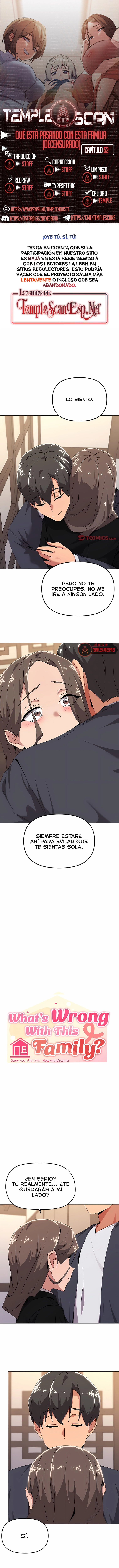 ¿Que le sucede a esta familia? [Sin censura] capítulo 52 página 1
