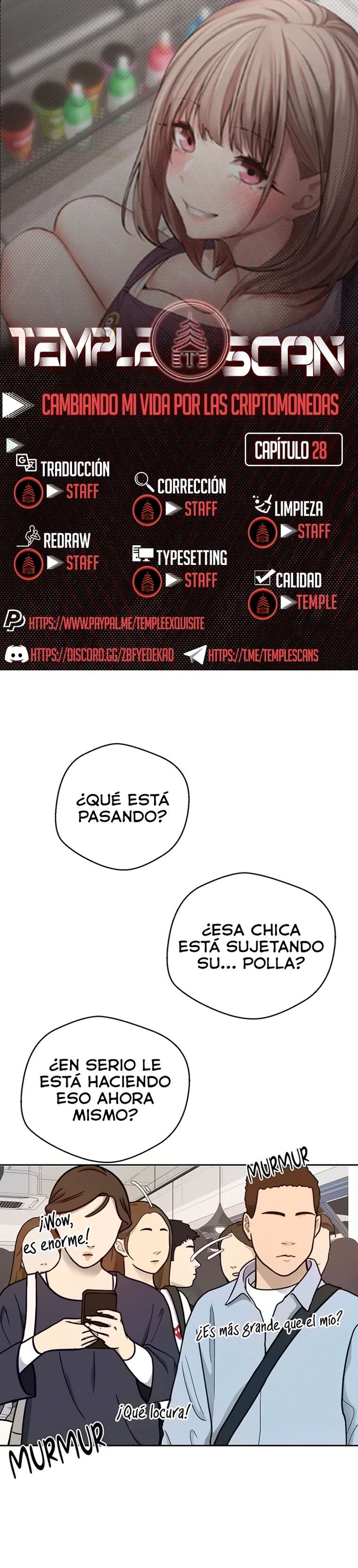 ¡Subi como la espuma en el mundo de las criptomonedas! [Sin censura] capítulo 28 página 1