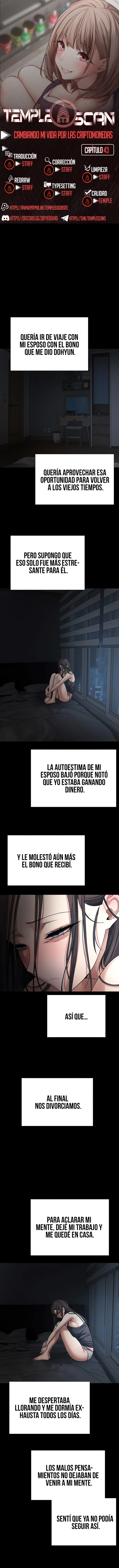 ¡Subi como la espuma en el mundo de las criptomonedas! [Sin censura] capítulo 43 página 1