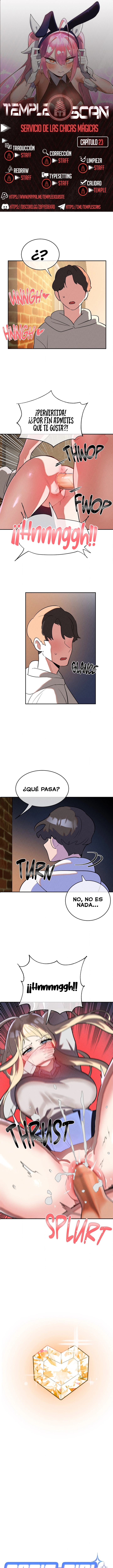Trabajando con Chicas Magicas [Sin censura] capítulo 23 página 1