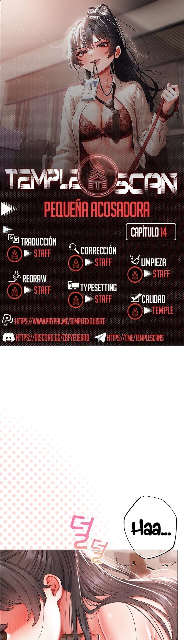 Pequeña Acosadora capítulo 14 página 1