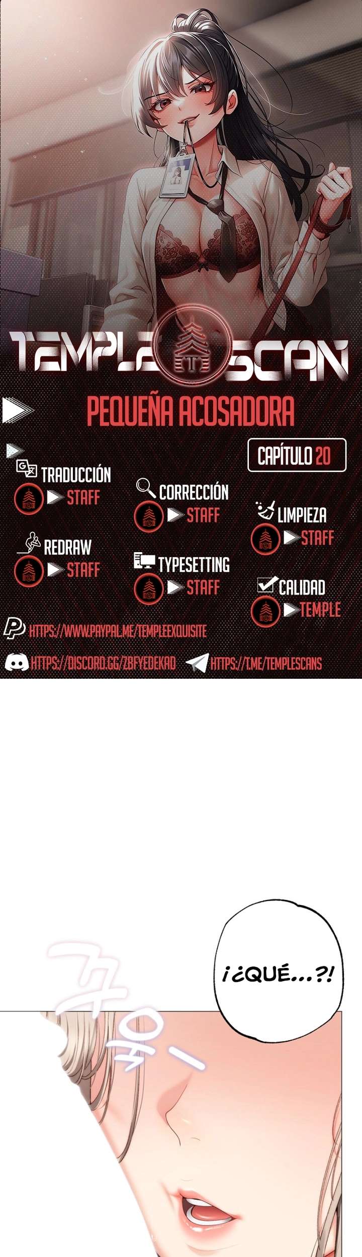 Pequeña Acosadora capítulo 20 página 1