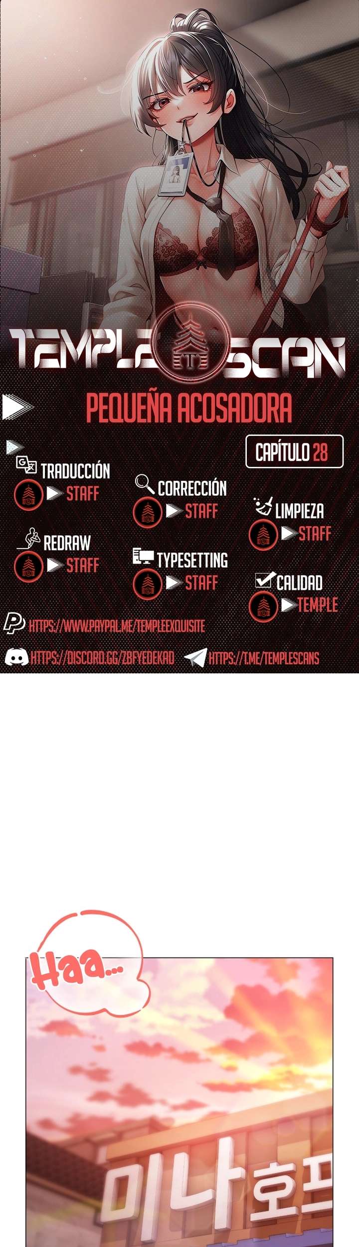 Pequeña Acosadora capítulo 28 página 1