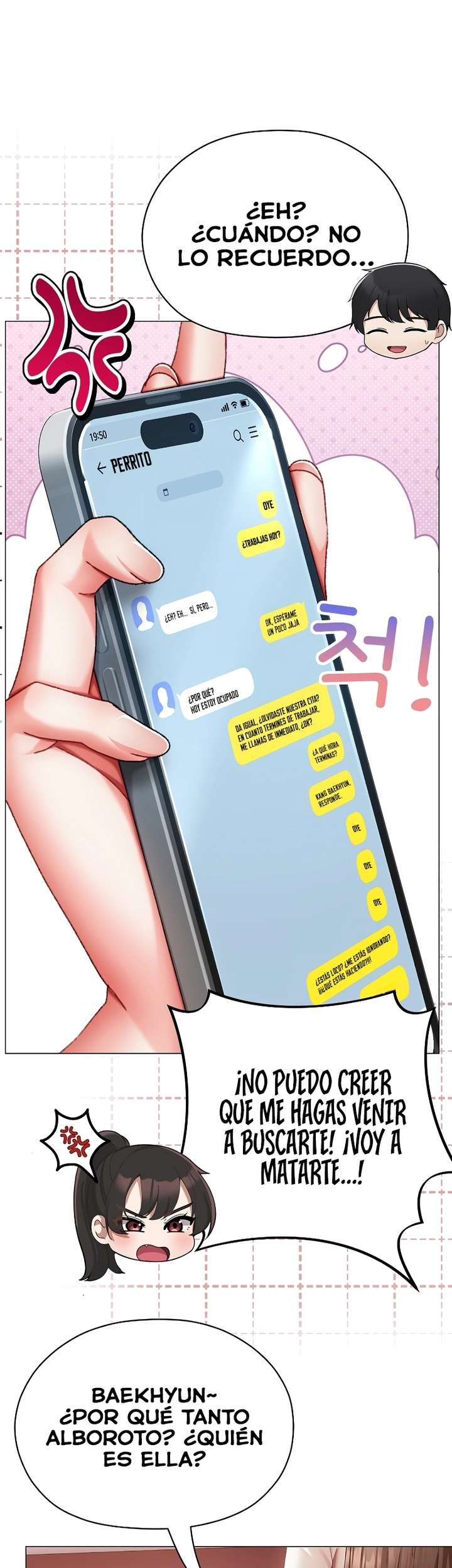 Pequeña Acosadora capítulo 4 página 46