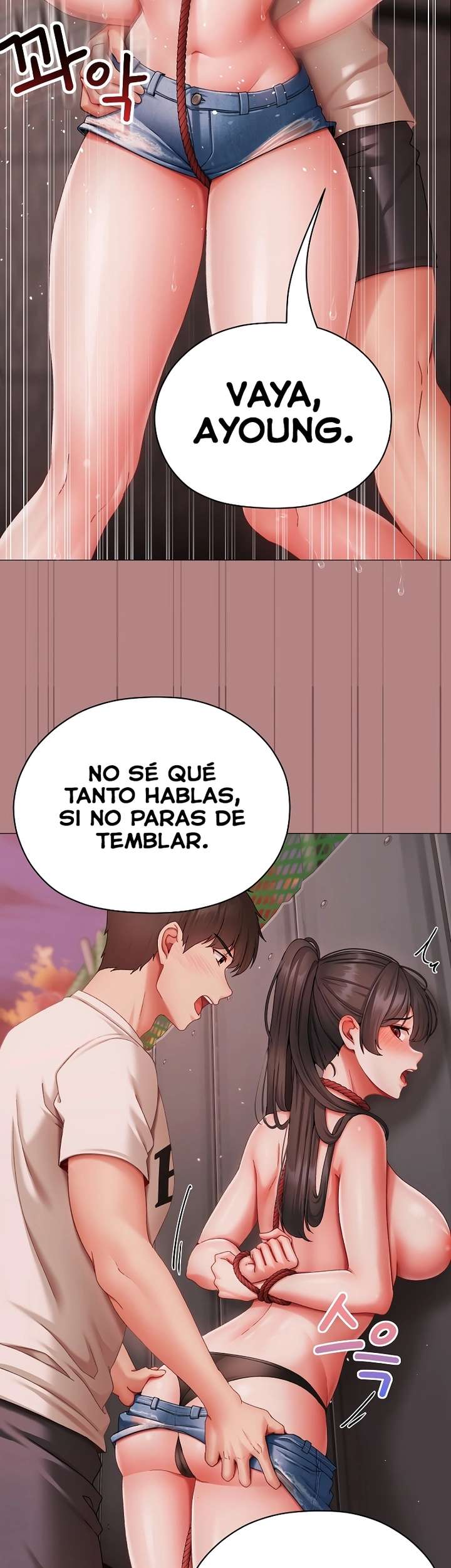 Pequeña Acosadora capítulo 5 página 54