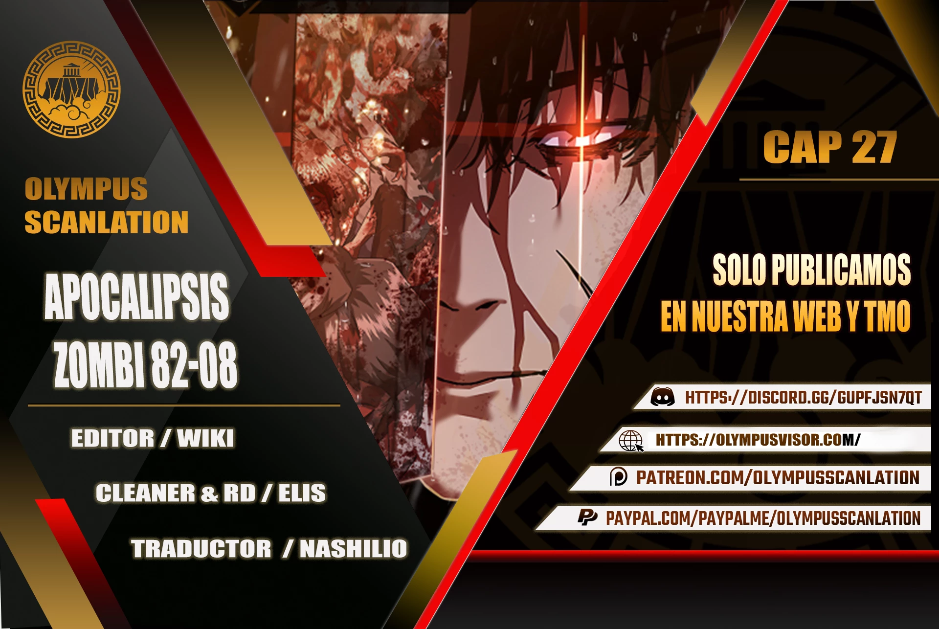 apocalipsis zombie 82 08 capítulo 27 página 1