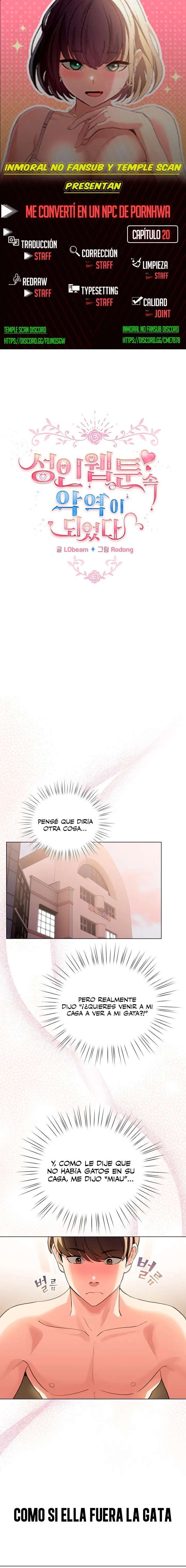 Cómo triunfar en el mundo del cómic capítulo 20 página 1
