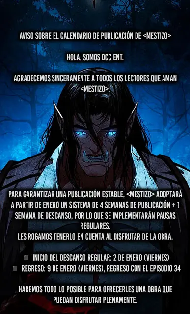 Mestizo capítulo 33.05 página 1