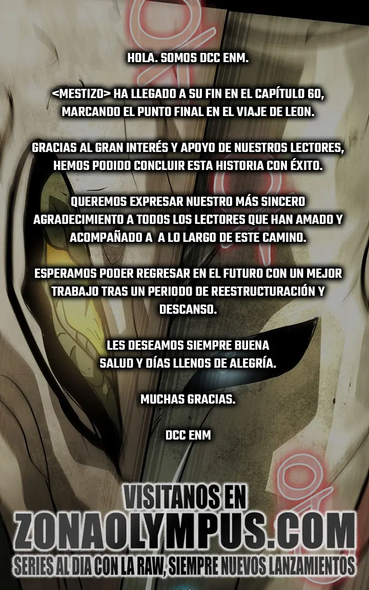 Mestizo capítulo 60.1 página 1