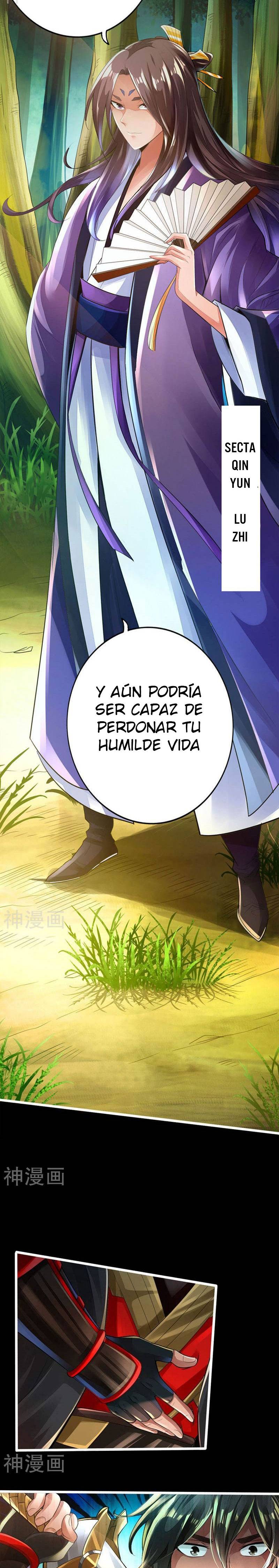 El Emperador Marcial Contra los Cielos capítulo 1 página 8