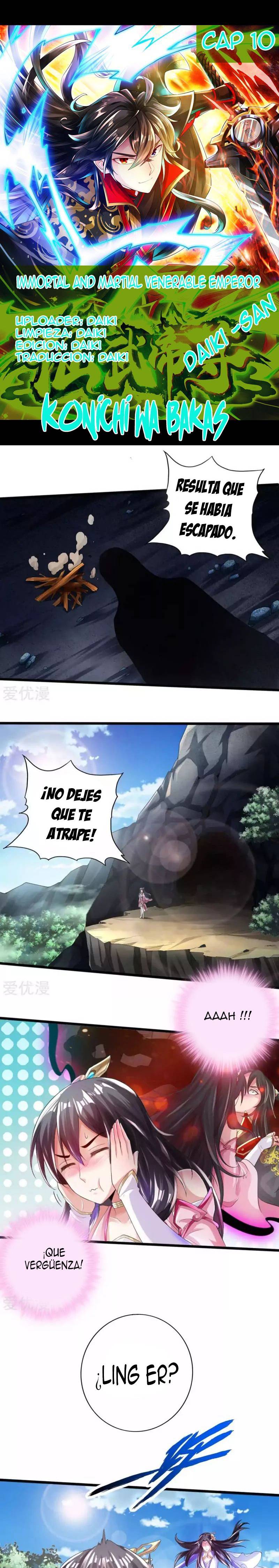 El Emperador Marcial Contra los Cielos capítulo 10 página 1