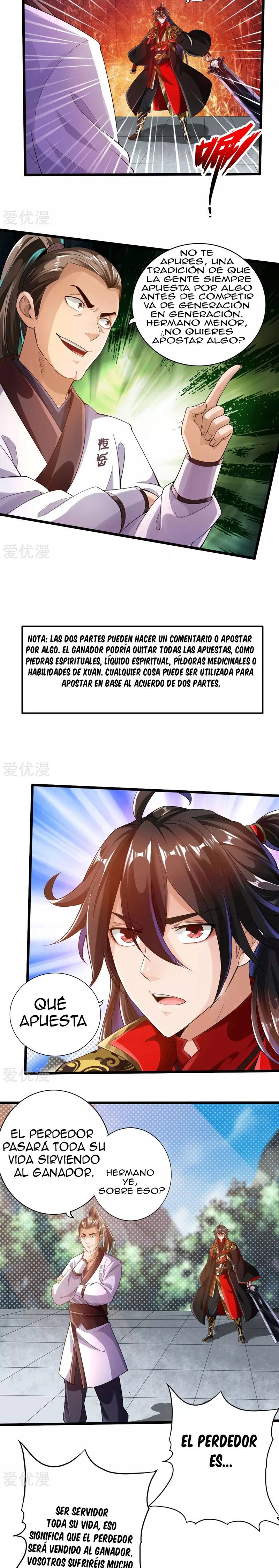 El Emperador Marcial Contra los Cielos capítulo 12 página 4