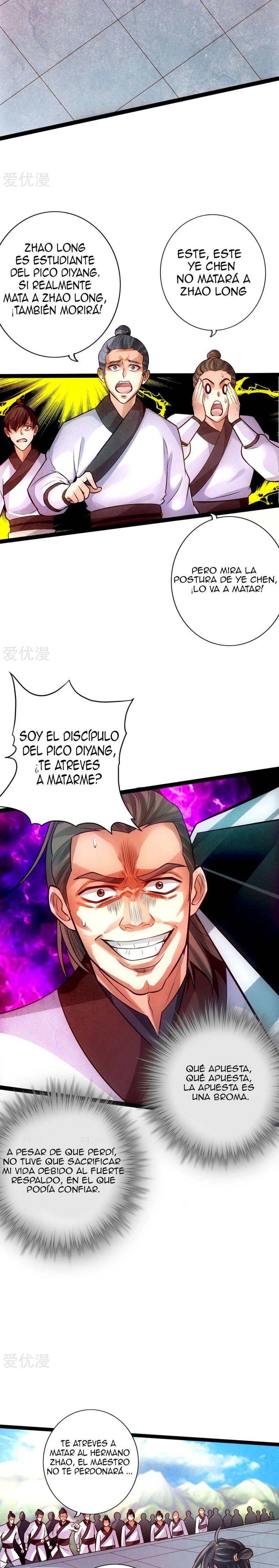 El Emperador Marcial Contra los Cielos capítulo 13 página 9