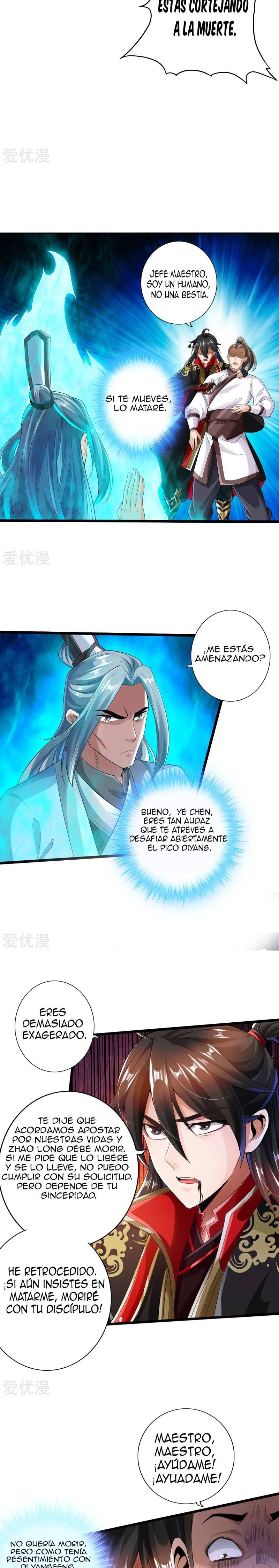 El Emperador Marcial Contra los Cielos capítulo 14 página 10