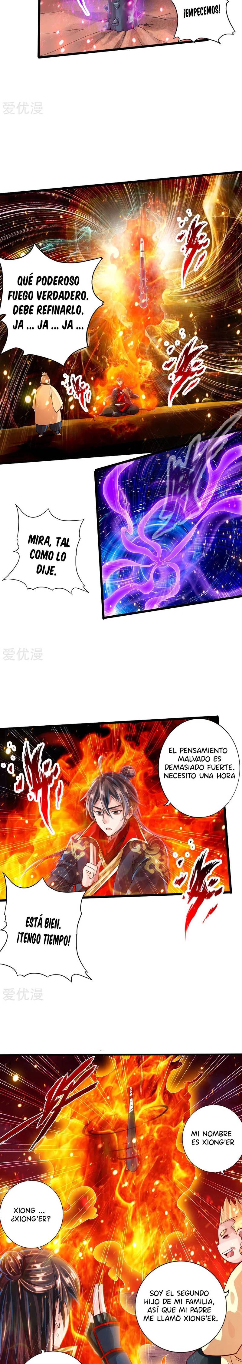 El Emperador Marcial Contra los Cielos capítulo 32 página 9