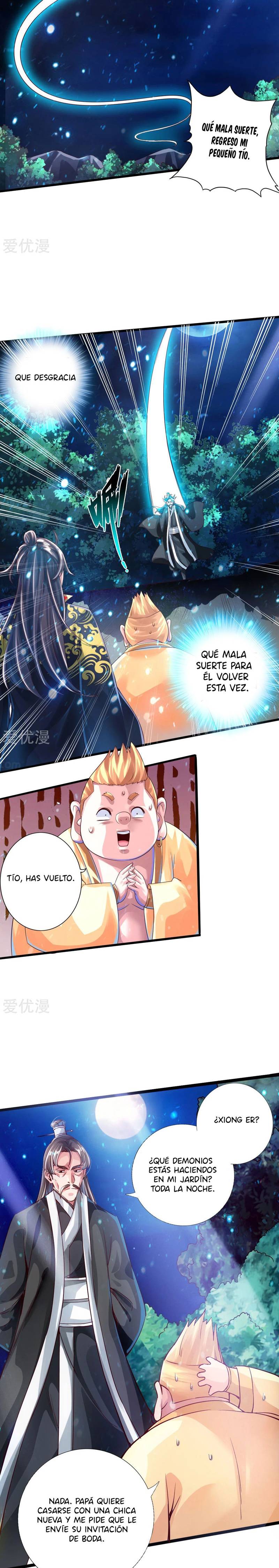 El Emperador Marcial Contra los Cielos capítulo 33 página 9