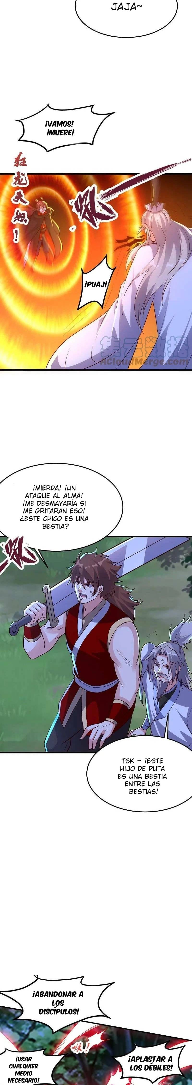 El Emperador Marcial Contra los Cielos capítulo 355 página 10