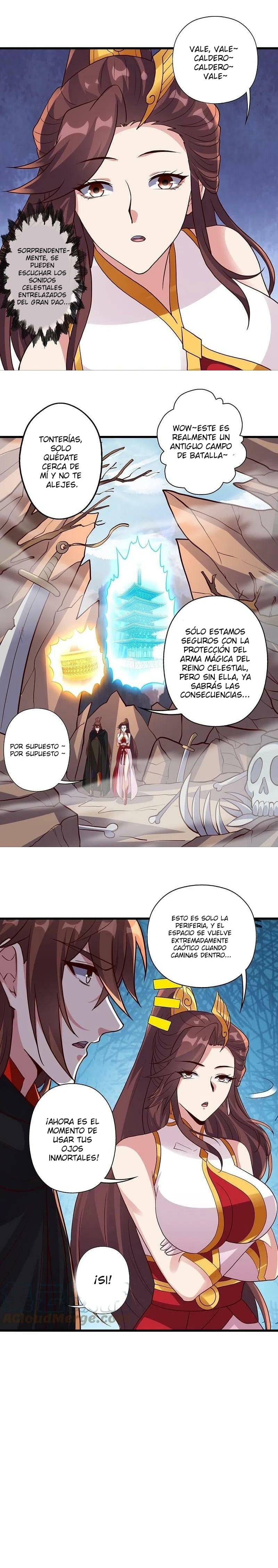 El Emperador Marcial Contra los Cielos capítulo 355 página 22