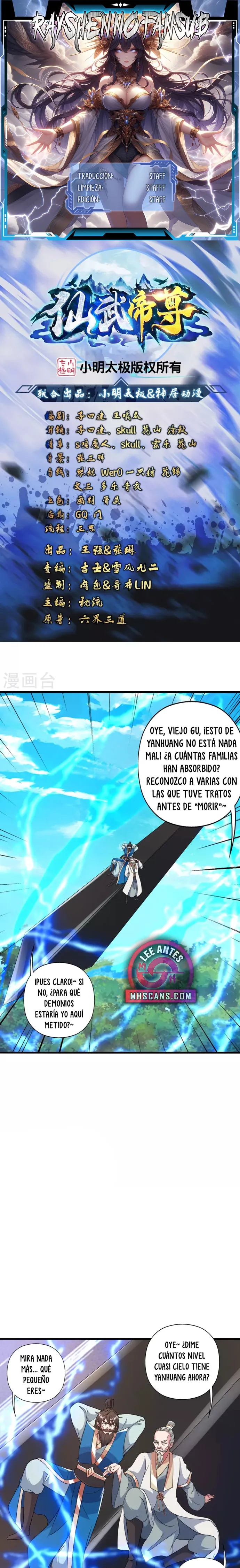 El Emperador Marcial Contra los Cielos capítulo 399 página 1